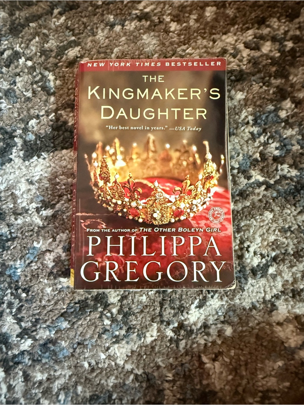The Kingmaker's Daughter by Philippa Gregory - Red Cover Paperback